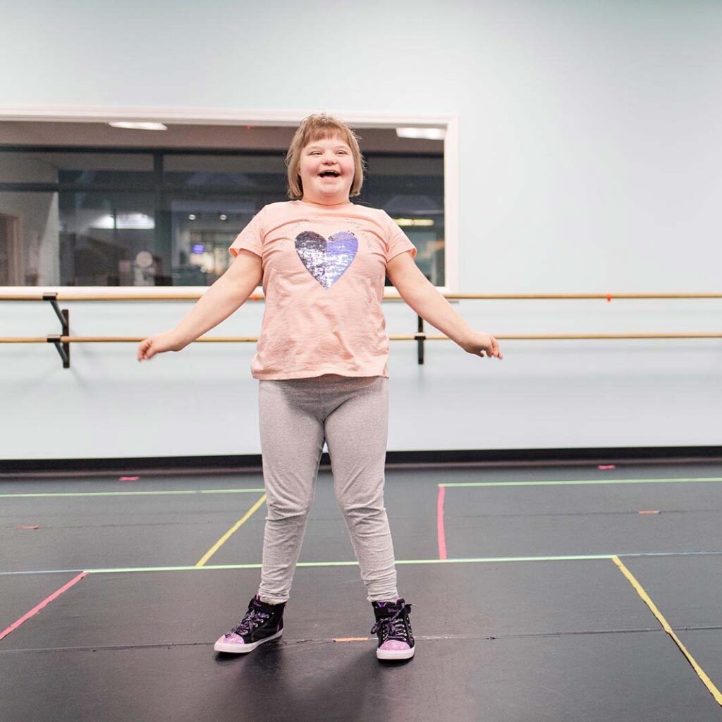 Dance Without Limits | Dance Studio in Greenville, Greer, Taylors area South Carolina | Special needs child enjoying a dance class
